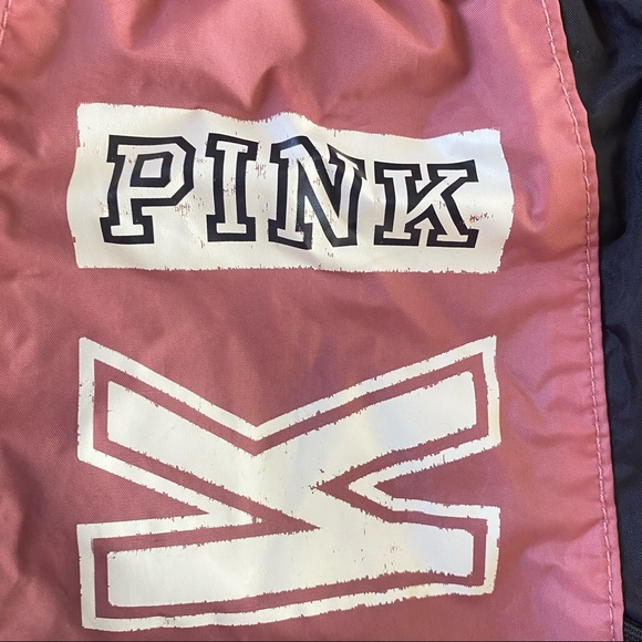 Retro Victoria’s Secret Pink Logo String Bag - Picture 8 of 8